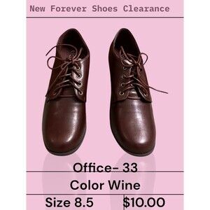 Forever Womens Shoes Office - 33 -  Size 8.5